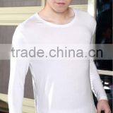 100% Modal Man White Skintight Underwear Suit thumbnail-1
