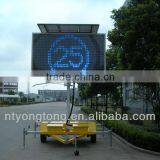 Solar Power LED Full Matrix VMS Board for Traffic Control