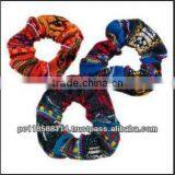 LOOM FABRIC HAIR SCRUNCHY