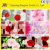 Changxing Wholesale Microfiber Fabric for Making Bed Sheets/Brushed Polyeser Micro Fabric With Flower Print Designs thumbnail-4