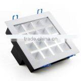 Updated Square Ceiling Panel Light Grille Light 165X165mm 16W Best Price Recessed Mount Led Grille Ceiling Lamp for Office