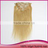 2015 Fashion Clip In Hair Remy Straight Unprocessed Brazillian Human Hair thumbnail-3