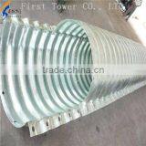 Corrugated Steel Rainwater Down Pipes, Storm Drainage Pipe thumbnail-5