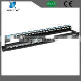 1U 24 Port Wall Rack Mount Cat6 Patch Panel thumbnail-4