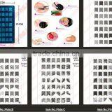 A-Z Series XL Medium 15CM*21CM Size Nail Stamp Image Konad Plate Print Nail Art Large BIG Template[ Big Stamp ] thumbnail-1