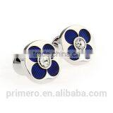 PRIMERO 2015 Fashion Jewelry Enamel Amethyst Cufflinks 925 Sterling Silver Cufflink Pattern Cufflinks French Cufflinks thumbnail-4