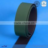 1.2mm green and black double-sided antistatic flat belt for electronic products industry