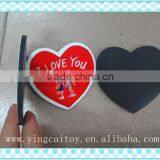 Licai25--heart Type of Fridge Magnet, Fridge Magnet With Writing Board, Promotiomal Magnet