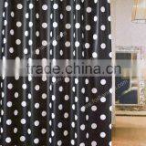 White Wave Point Hot Sale Shower Curtain With Hook thumbnail-2