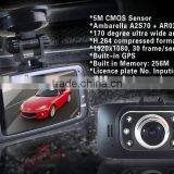 AC New Arrival Built-in GPS 12v Car Cctv Dvr System Ambarella A2S60 1080P Real FHD H.264 Car Dvr 12v Car Cctv Dvr System thumbnail-1