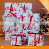 Beautiful Flower Cover Wedding Paper Indian Wedding Gift Bags thumbnail-3