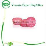 High Quality Custom Made Pink Color Printed Cylinder Candle Paper Box, Candle Paper Tube Packaging