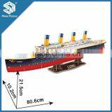 Office Decoring 3d Jigsaw Puzzle Titanic Ship Toy thumbnail-1