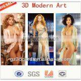 2013 Latest Modern 3D Lenticular Art Picture