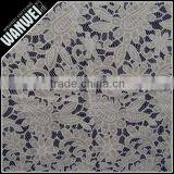 7 Discount High Quality White Nylon Polyester Flower Pattern Lace for Women Dress/curtain 3115