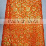 CL4066-7 Orange Wholesale Price Nice Organza , High Quality for Nice Dressing thumbnail-1