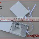 Wedding Fabric Linen Cardboard Photo Storage Gift Boxes thumbnail-2