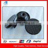 YX4513 Matt Black Metal Jeans Button Manufacturer in China thumbnail-1