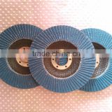 100*16 calcinedl Flap Disc/ Zirconia Flap Disc for Stainless steel