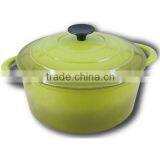 Enamel Cast Iron Round Cocotte thumbnail-1