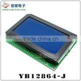 12864 Lcd Module Lcd Panel 128X64 With Backlight Blue Yellow-green Gray thumbnail-2