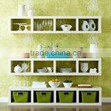 Top Quality Classic White Acrylic Solid Surface Stone Dining Room Shelves thumbnail-1