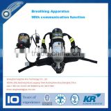 EN137 Fire Breathing Apparatus,with communication function face mask, carbon fiber cylinder