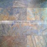 high quality hot sale natural rusty color stone flooring slate driveway