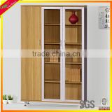 Hot sale glass door display filing cabinet,wooden cabinets
