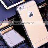 Luxury Clear Tpu Aluminum Mirror Case for Iphone 6, for Iphone 6s/6s Plus/5s Tpu Mirror Case thumbnail-2