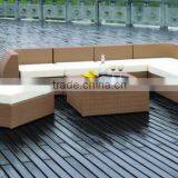 Classic Style L Shape Outdoor Rattan Sofa With Waterproof Cushion thumbnail-6