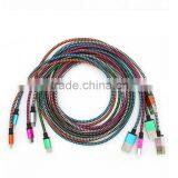 Durable Braided Nylon USB Data Sync Charger Cable Cord for Samsung Data Sync Data Charging Usb Cable thumbnail-3