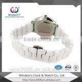 Classic Style Fashion Lady Stainless Steel Back Watch Ceramic Watch thumbnail-3