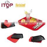 Plastic Fast Food Serving Trays/snack Plate