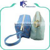 Wholesale Small Cosmetic Bags Canvas Zipper Pouch Bag for Makeup thumbnail-3