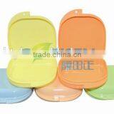 Colored Plastic Denture Storage Box/Dental Retainer Box