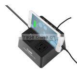 2A4U Surger Protector With 2 AC Outlet and 4 USB Super Charger thumbnail-5