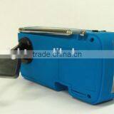 Portable With LED Emergency Flashlight With Muilti-band Solar Dynamo Radio Solar Energy Dynamo Radio thumbnail-3