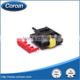 waterproof plastic black 4 pin female connector 282088-1/DJ7041-1.5-21 for automotive application ,electrical equipment