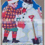 Customized Sweety Kraft Paper Christmas Greeting Card for the Special Day thumbnail-3