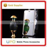 [UPO] New Arrival Luxury Full Curved Screen Clear View Flip Leather Electroplate Mirror Case for IPhone 6 Plus/6s Plus thumbnail-5