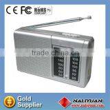 AM/FM Small Radio With Speaker&antenna Professional Small Radio