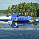 16ft Water Trampoline with Water catapult/Slide,Adult aqua jumping bed,Inflatable trampoline for water