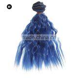 Yellow Short Wavy Hair Extension Hairpiece for Blythe Dolls thumbnail-3