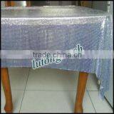 Anping Lutong Mesh Silver Sequin Table Cloth for Fabric Curtain Drapery