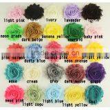 High Quality Shabby Chiffon Flowers for Kids Hair Accessories thumbnail-2