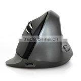 Ergonomic Design 2.4GHz Wireless Vertical Optical Mouse 1600 DPI for Computer PC