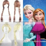 Hot sales wig cosplay frozen elsa wig cheap wigs for women