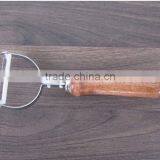 Free Shipping!wholesale Stainless Steel Vegetable&fruit Peeler With Wooden Handle P19 thumbnail-2