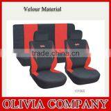 Velour Fabric Car Seat Cover thumbnail-1